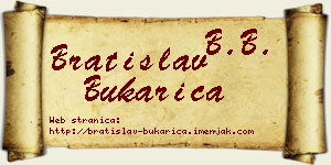 Bratislav Bukarica vizit kartica